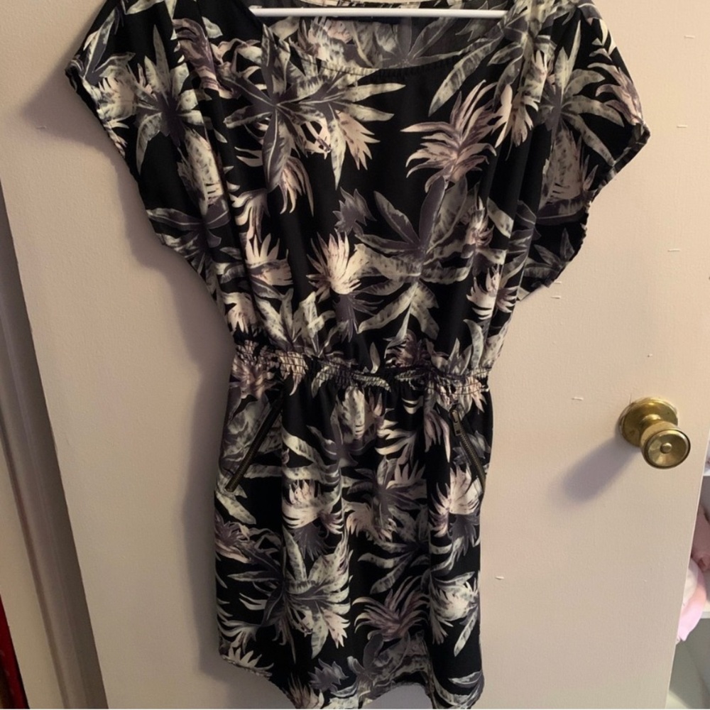 $3 IF BUNDLED Palm Dress with Zippers
